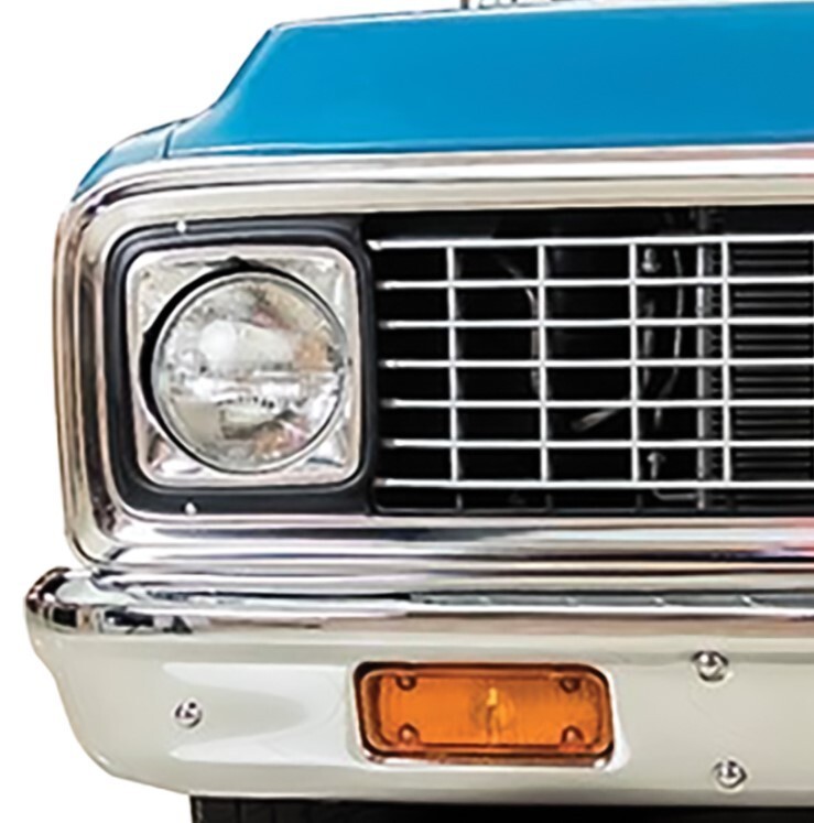 OER Headlamp/Headlight Bezel and Hardware Set For 1969-1972 Chevy Pickup Trucks