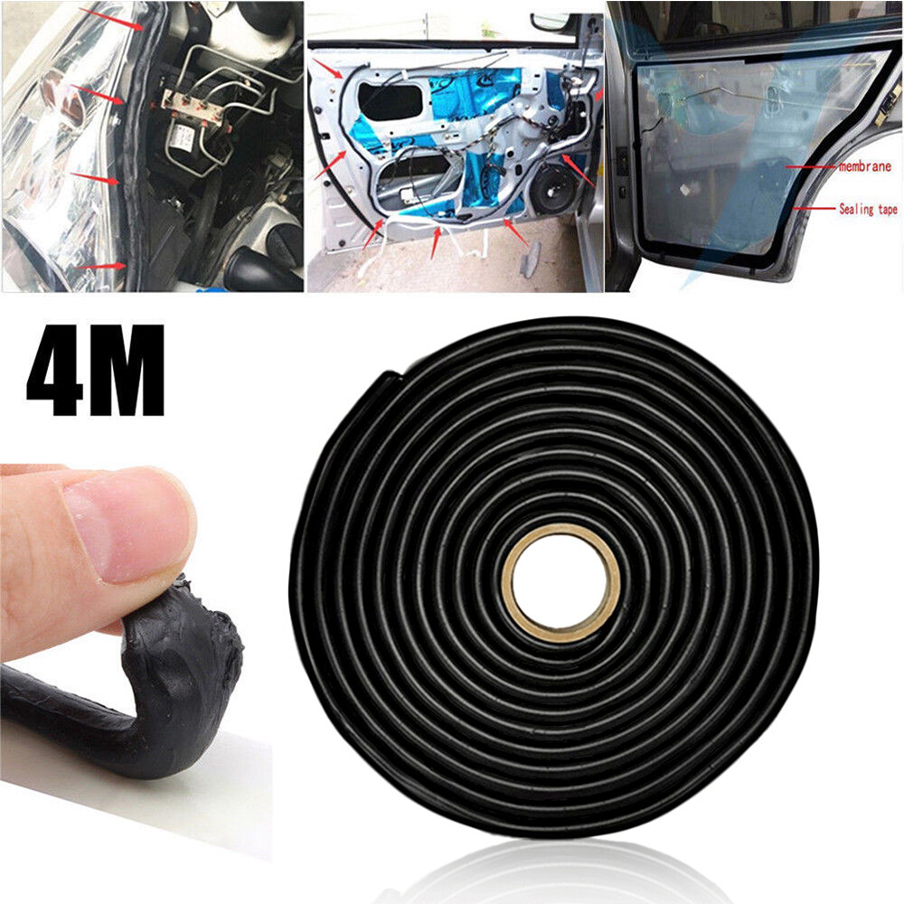 4M Butyl Tape Rubber Glue Headlight Door LED Sealant Retrofit Reseal Strip Roll