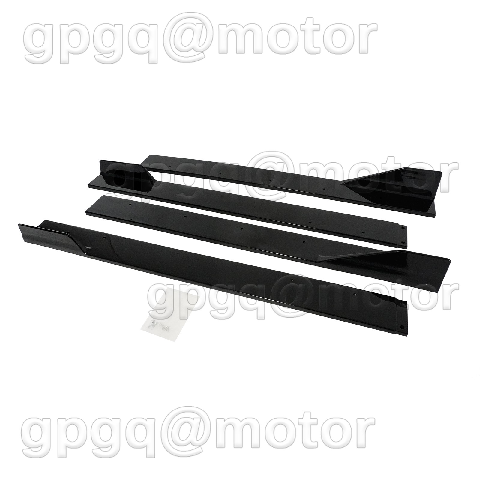 For Lexus IS300 IS350 IS500 2021-2025 AR Style Glossy Black Side Skirt Extension