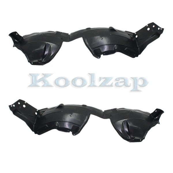 For 10 11 12 Sentra Front Splash Shield Inner Fender Liner Left & Right PAIR SET