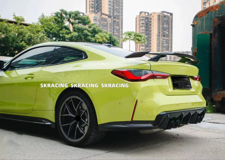 Carbon/Gloss Rear Trunk Spoiler Wing For BMW Coupe Sedan Gran Coupe Universal