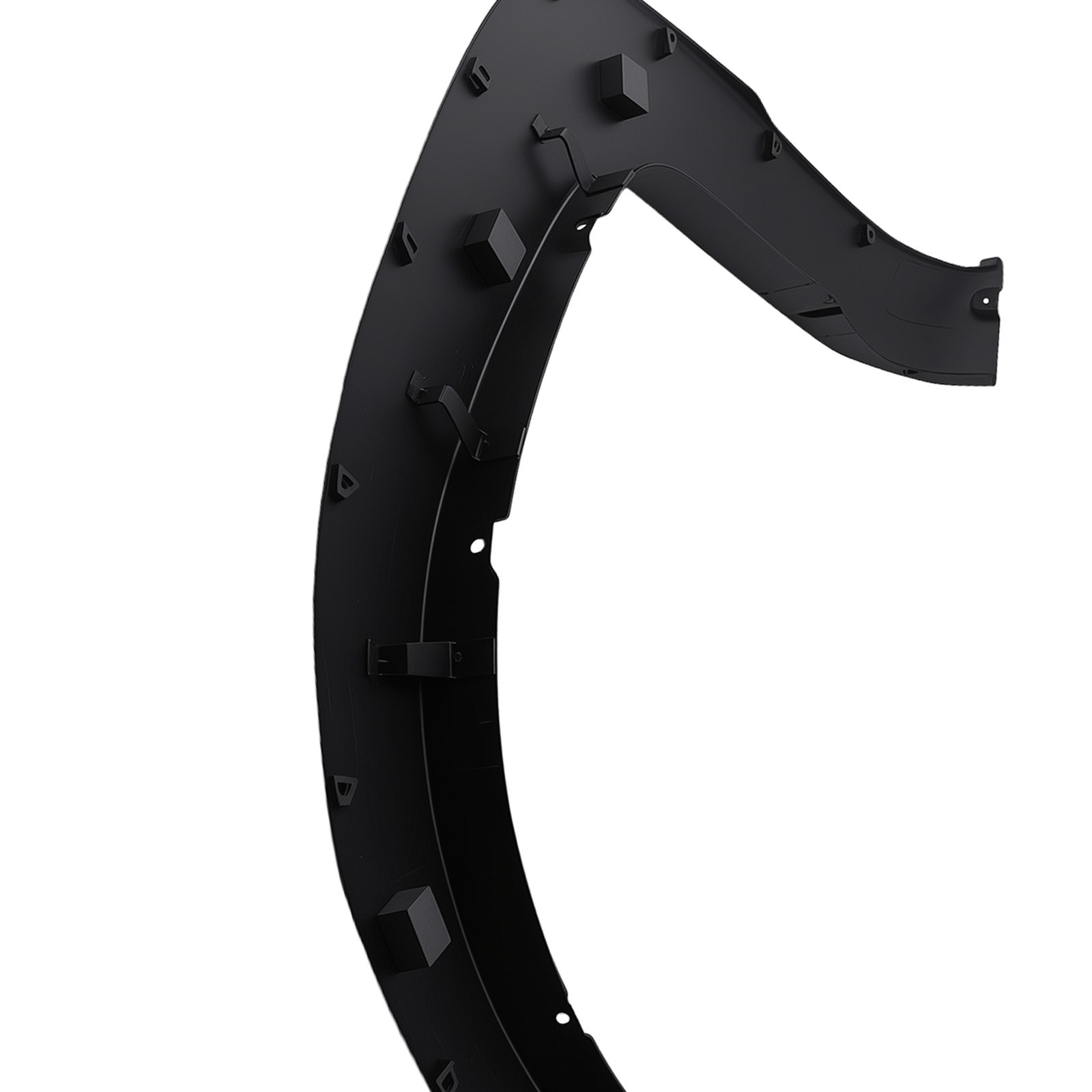 Rear Right Fender Flare Molding for Toyota Tacoma T Pro 2015 Black Plastic