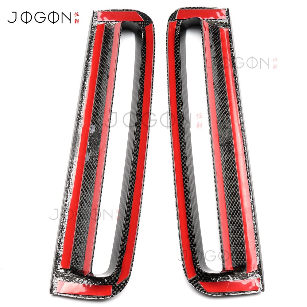 For BMW G26 i4 M440i Gran Coupe Carbon Front Fog Light Grille Side Vent Cover