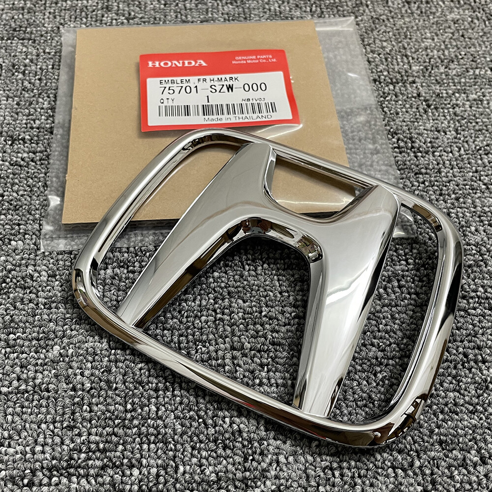 75700-SZW-000 Front Grill Emblem Badge Nameplate H Fits Honda Accord 2018-2022
