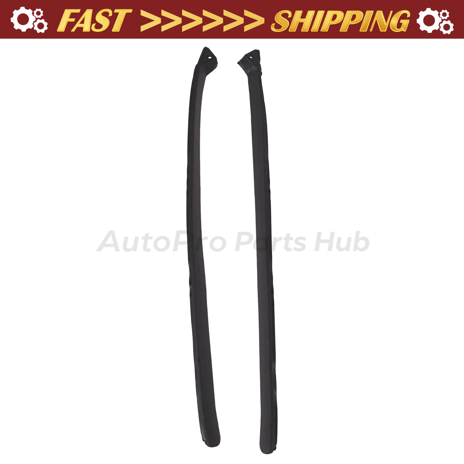 For Chrysler 300 Dodge Magnum Charger 05-10 Pair Windshield Pillar Molding US