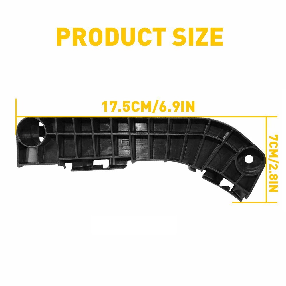 Bumper Bracket 2007-2011 Fit Toyota Camry US Models Made Set of 2 free return