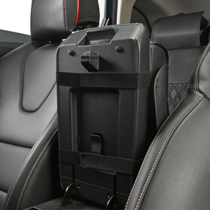Car Armrest Cushion Center Console Cover with Storage Bags Cup Holder&Tissue Box