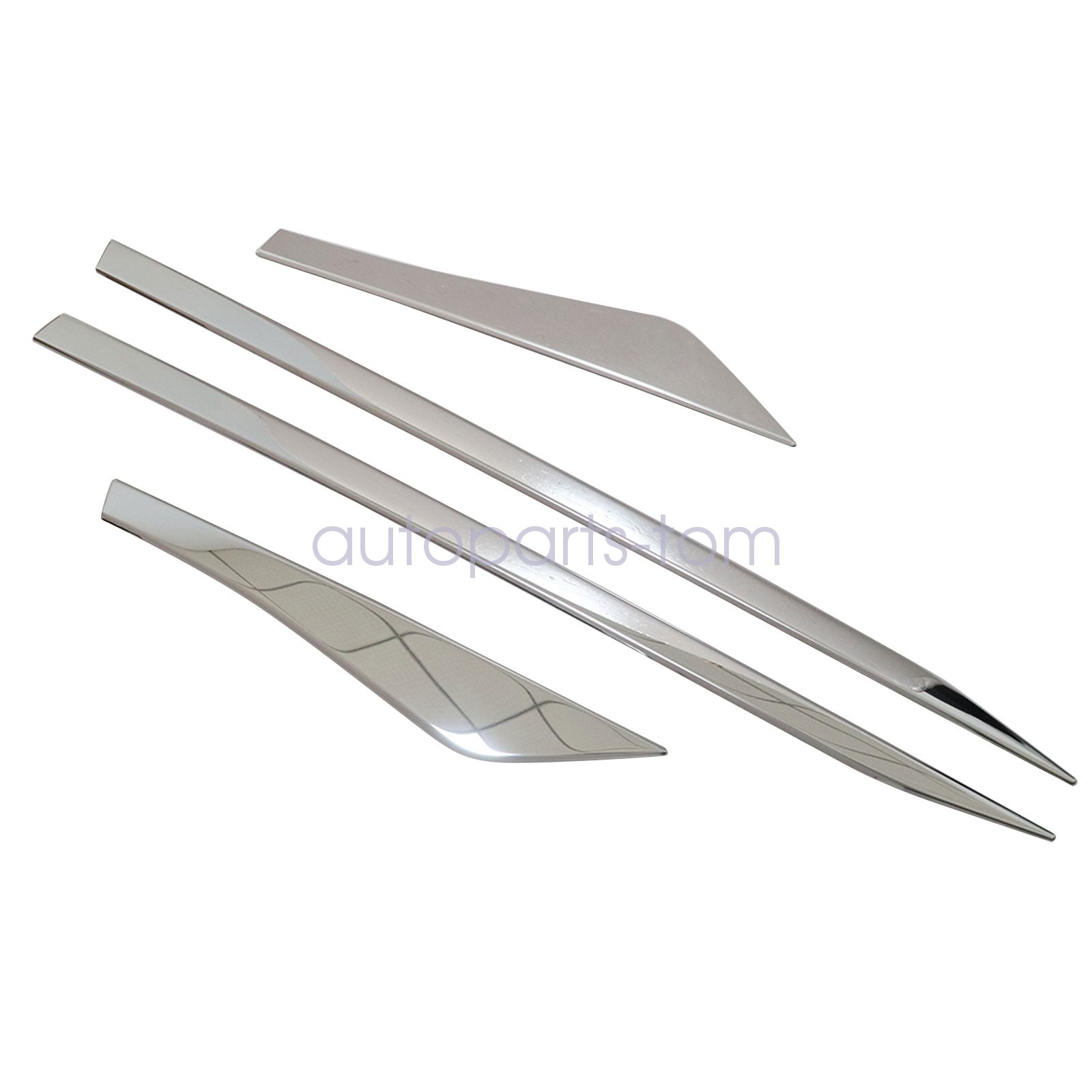 4x Fit NISSAN ROGUE/X-Trail 2021-2025 Door Side Body Molding Trim Cover Chrome
