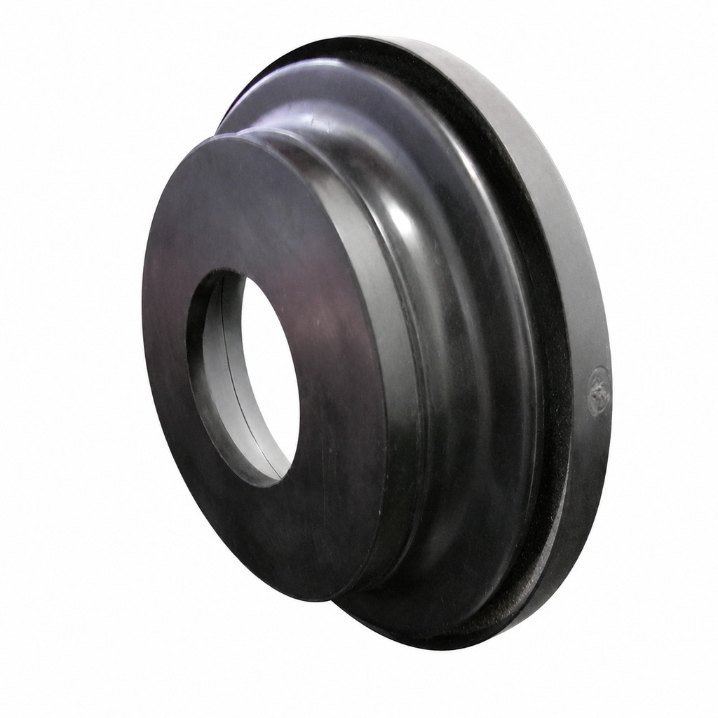 Peterson 2.5″ Oversized Round Black Rubber Grommet — Wide Lip : 143-18