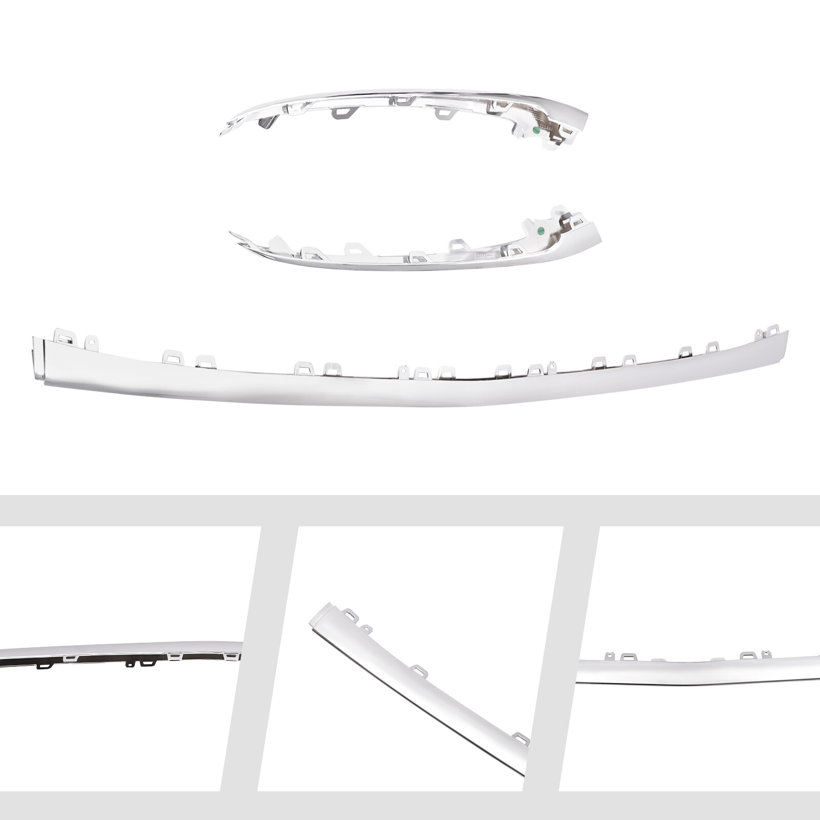 Front Lower For Mercedes-Benz W222 S450/S560 Bumper Center Left Right Trim 18-20