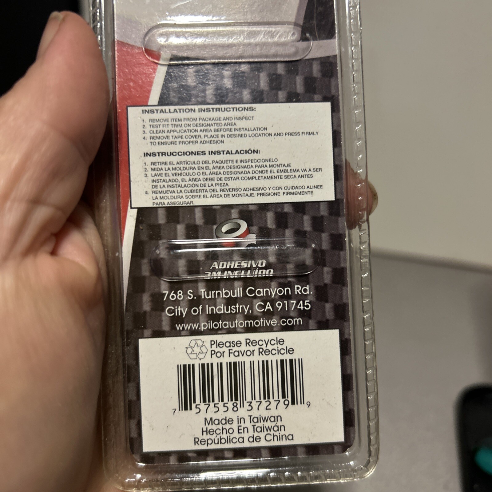 Pilot IP-2001 – Plain Chrome Wiper Nozzle Covers Set