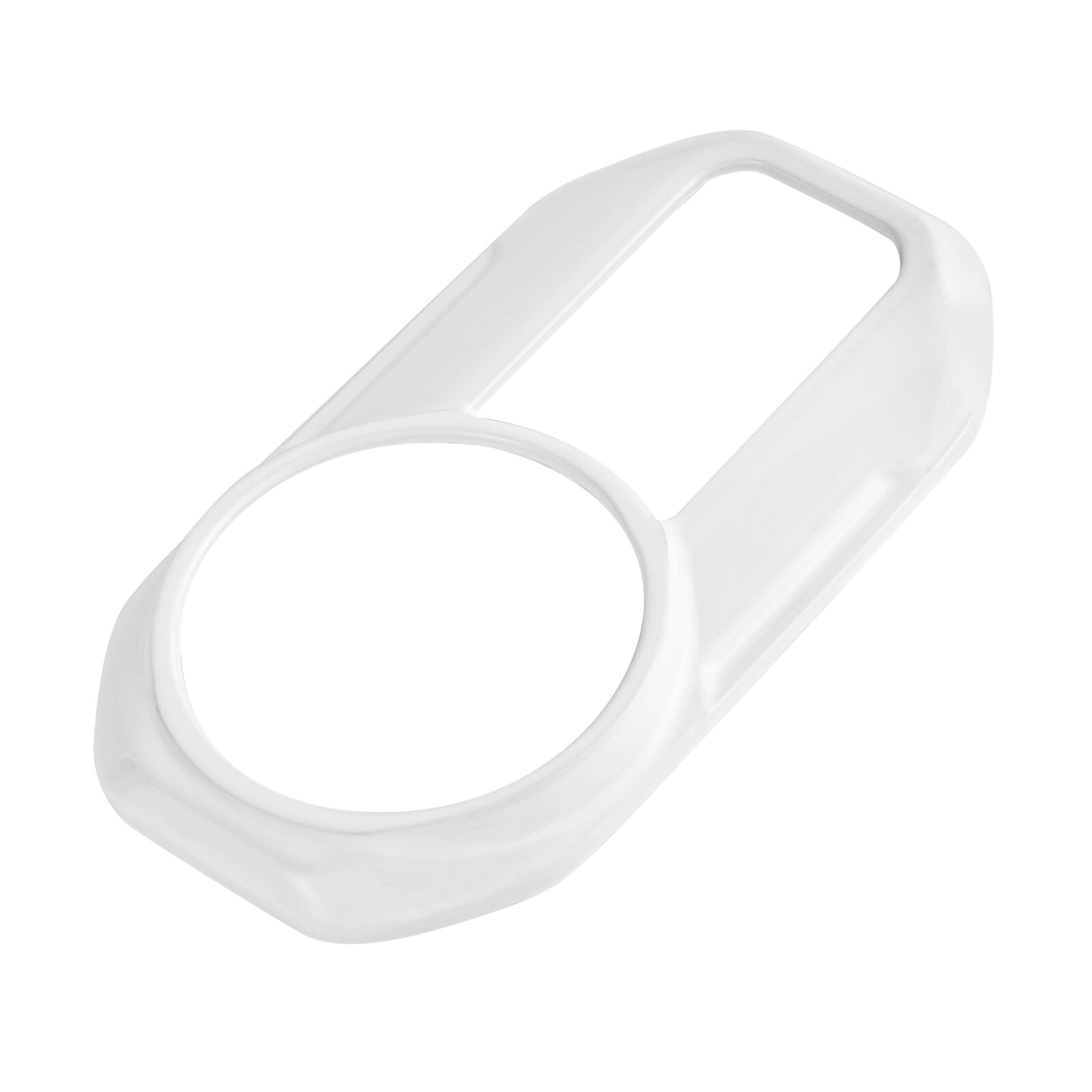 White Headlight Lamp Switch Button Cover Trim For Jeep Wrangler JL JT 2018~2021