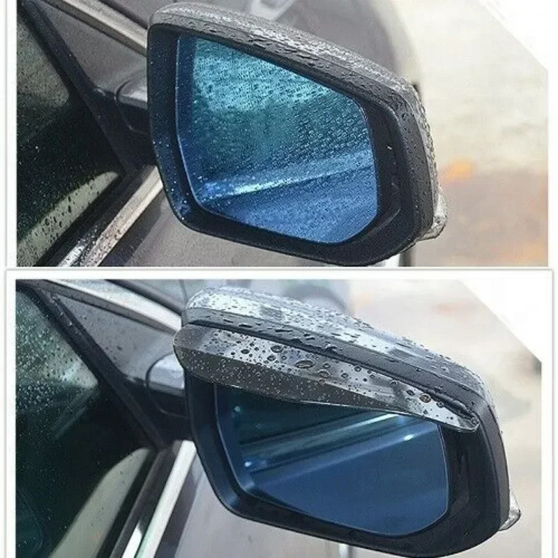 NEW Car Side Mirror Rain Eyebrow Visor Protector 2PCS Shade Cover Fast Shipping