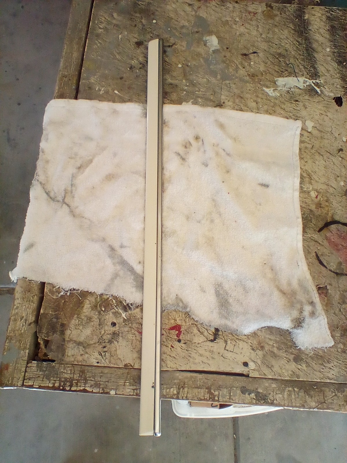 2005 – 2006 CHRYSLER 300 REAR Door MOLDING Right passenger side OEM paint PW1
