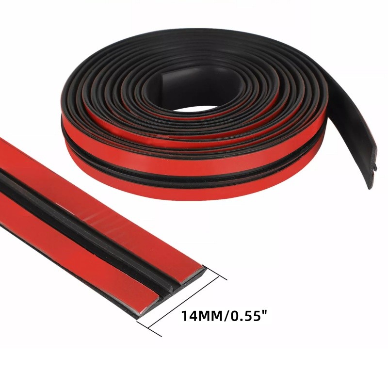 5M Rubber Seal Strip Car Roof Windshield Weather Seal Rubber Trim Molding Cover