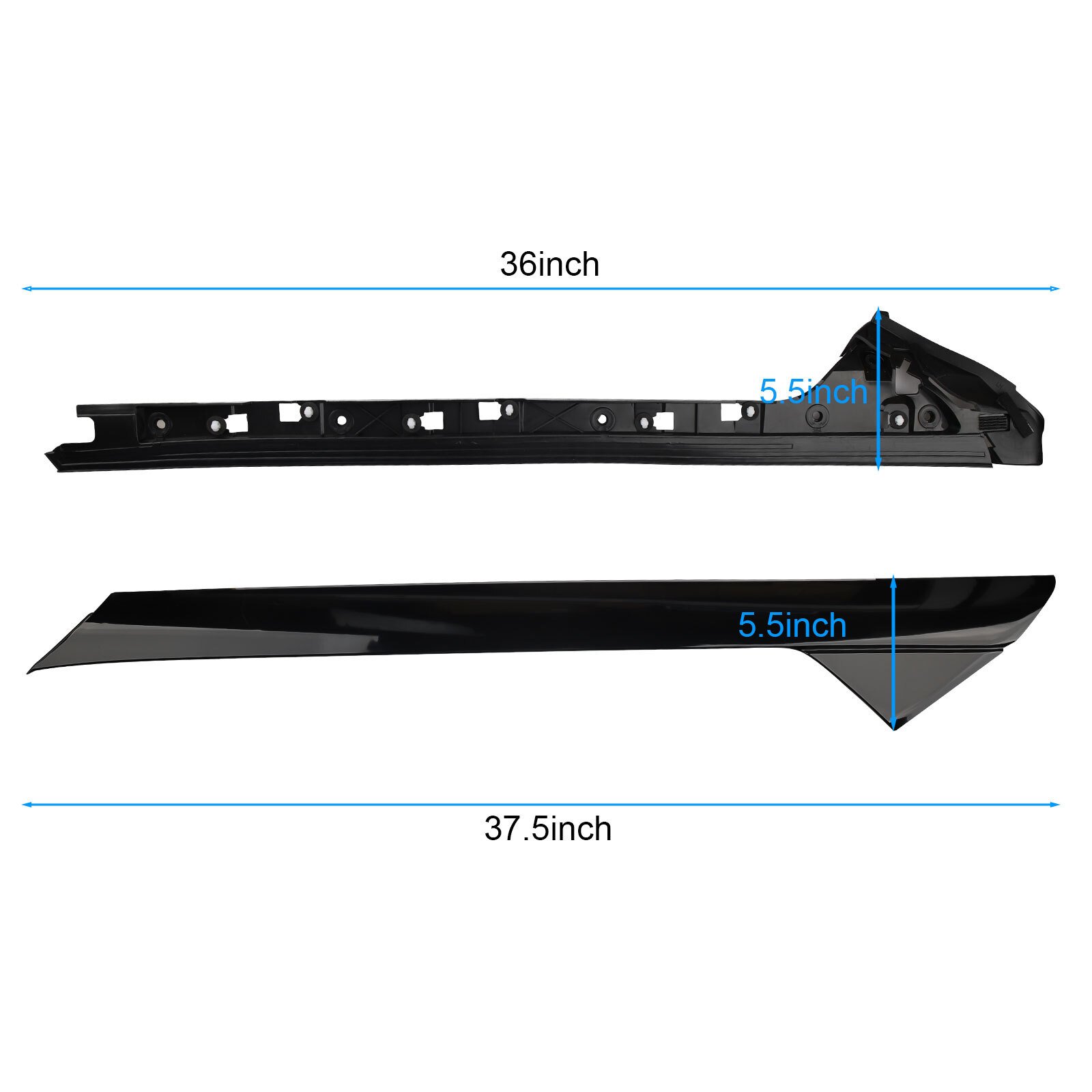 Left & Right Side Windshield A Pillar Molding Trim Fit For 2011-19 Ford Explorer