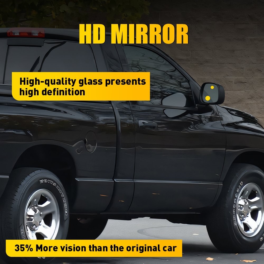 Fit Dodge RAM 1500 2500 3500 2005-09 Passenger Side Heated Mirror Glass OE 1-5X