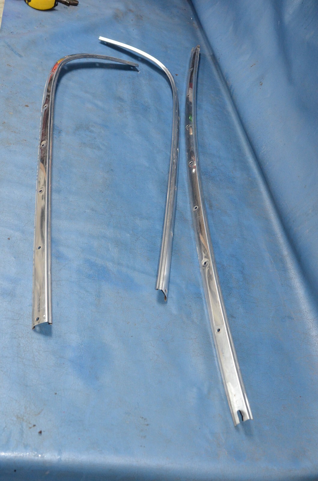 Vtg 1967 1968 Plymouth Fury III Convertible Boot Pinch Molding Trim Snap Garnish