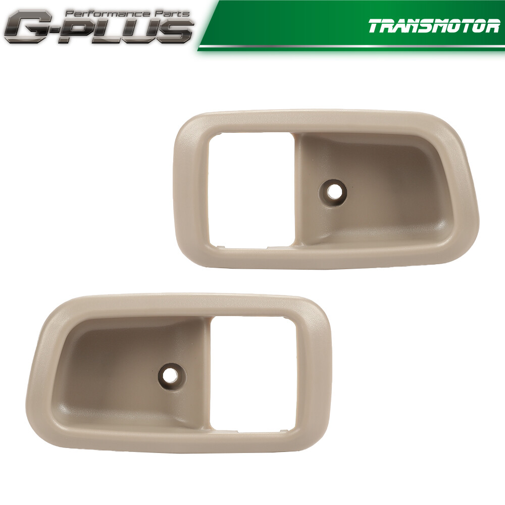 Fit For 2000-2006 Toyota Tundra Beige Interior Door Handle Trim Front LH&RH Side