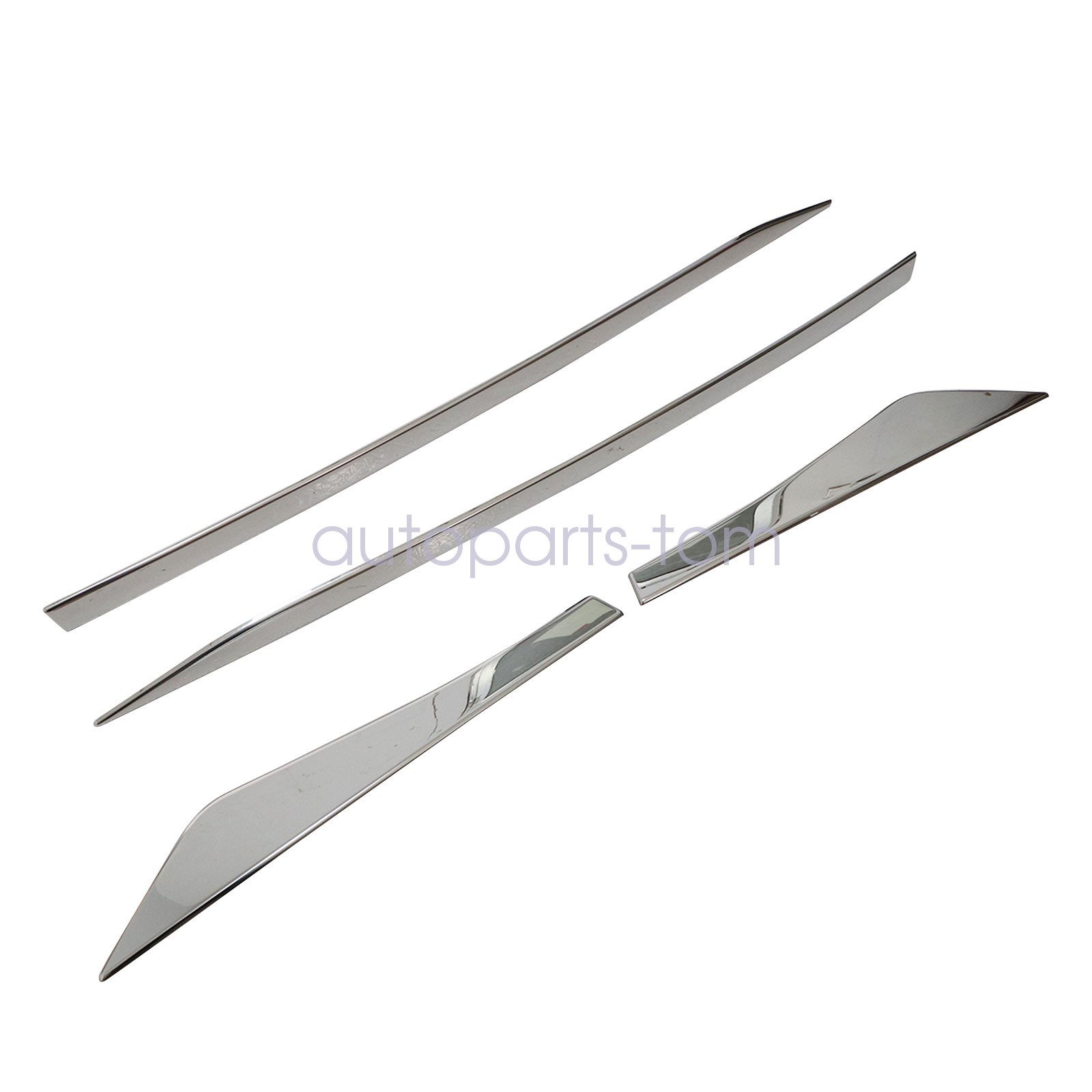 4x Fit NISSAN ROGUE/X-Trail 2021-2025 Door Side Body Molding Trim Cover Chrome