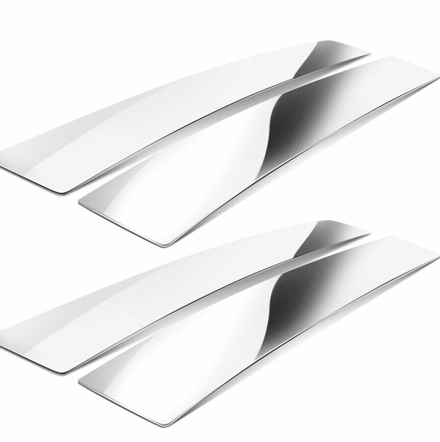 Stainless Steel Pillar Trim 4 Pc For 2006-2010 Infiniti M35/45