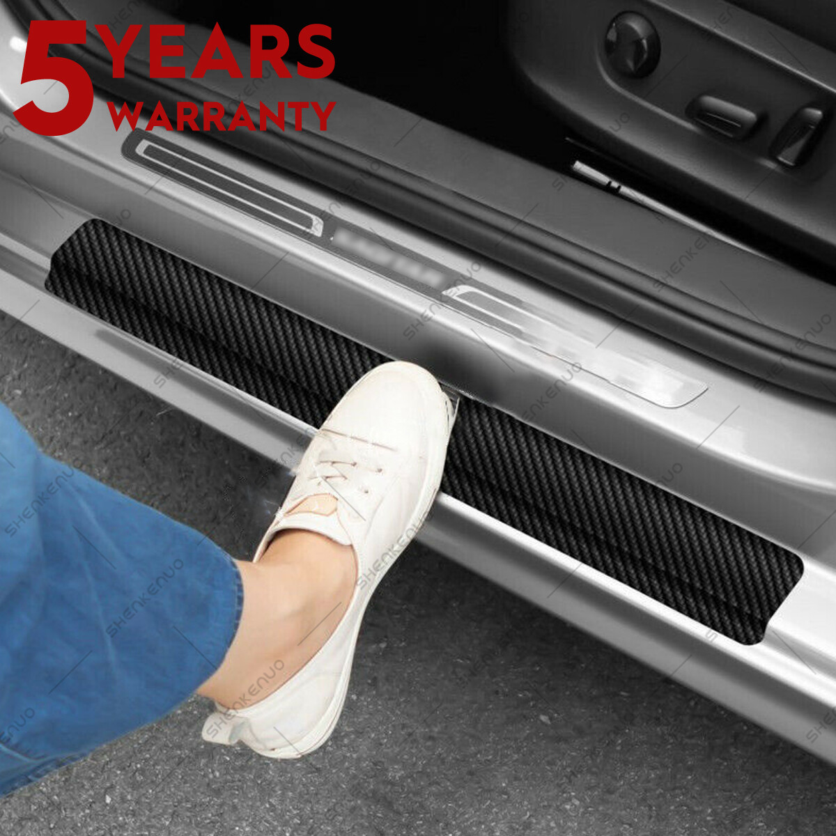 Car Accessories Door Plate Sill Scuff Cover Anti Scratch Decal Sticker protector