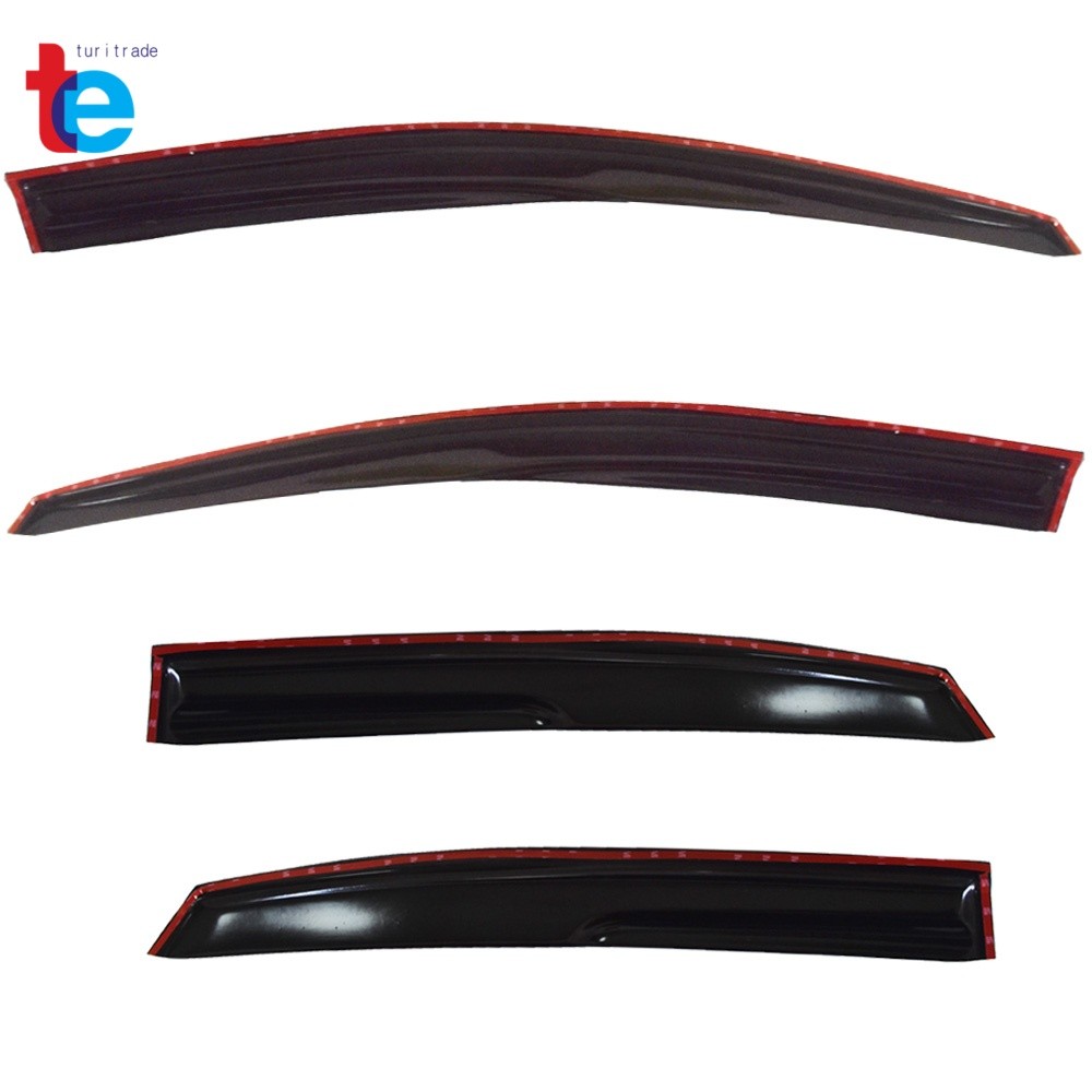 Window Visors For Ford Focus 4DR 2008 2009-2011 Rain Guard Vent Shade Deflector