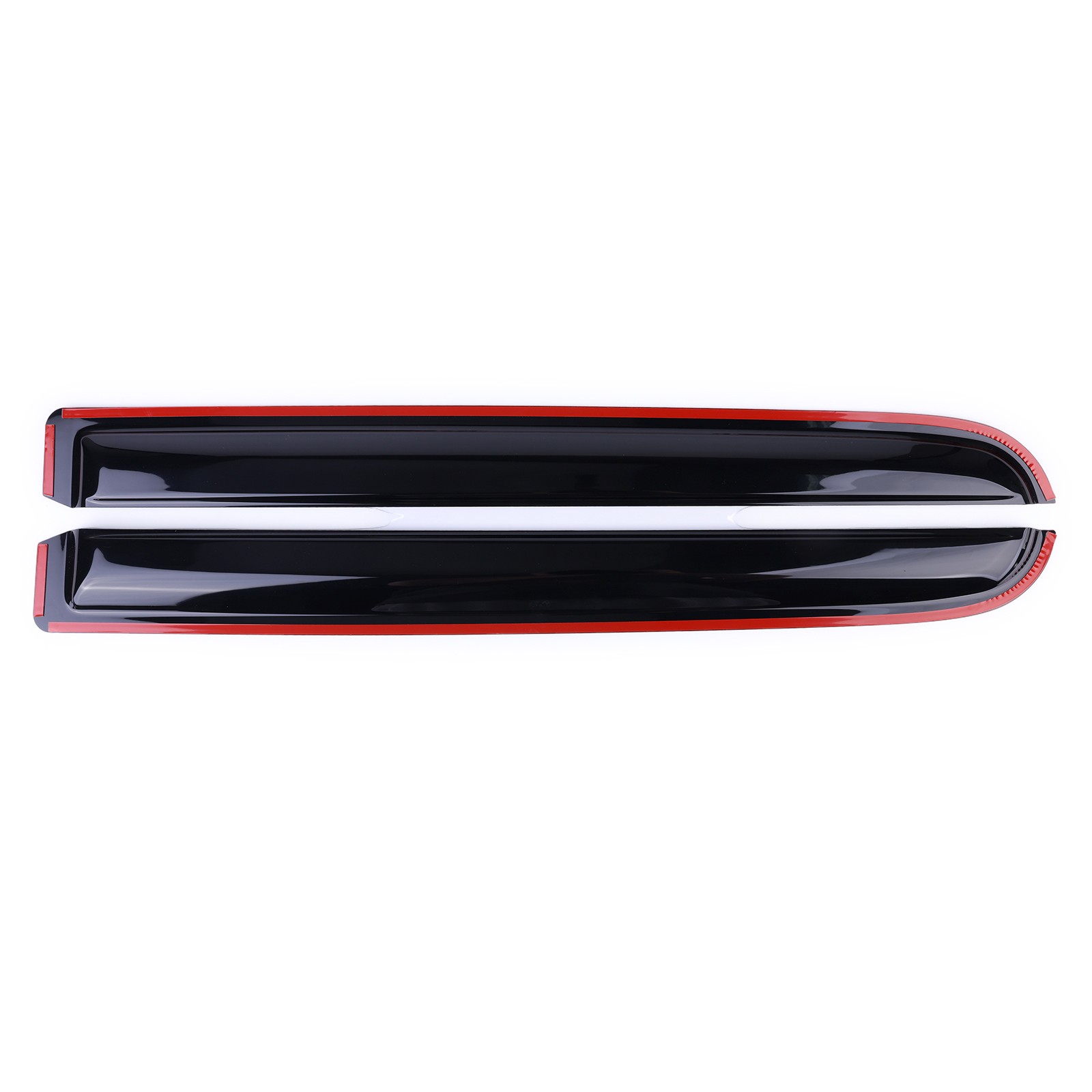 4Pcs In-Channel Dark Smoke Window Visors For Ford F-150 SuperCrew 2015-2022
