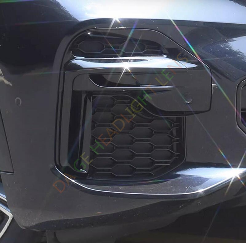For BMW X5 2022-2023 Black Front Right Fog Light Grille Grid Vent Net Repalce