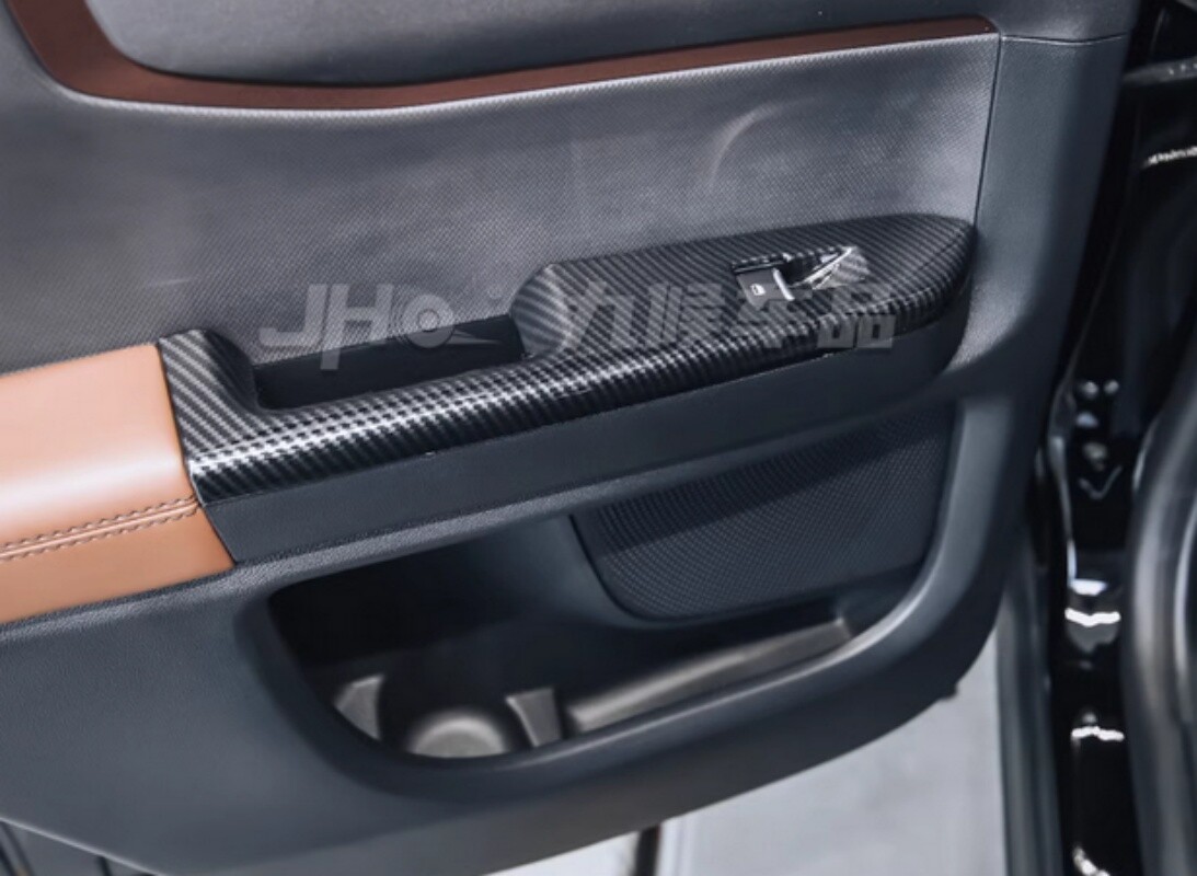 For Ford Bronco 2022-2025 Glass lifting panel High quality of ABS Plastic 4PCS