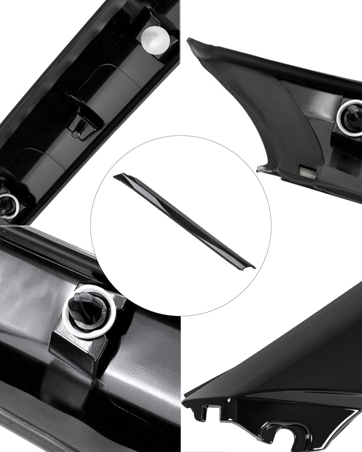 For Nissan Maxima 16-20 Windshield A Pillar Molding Trim – Passenger Right Side