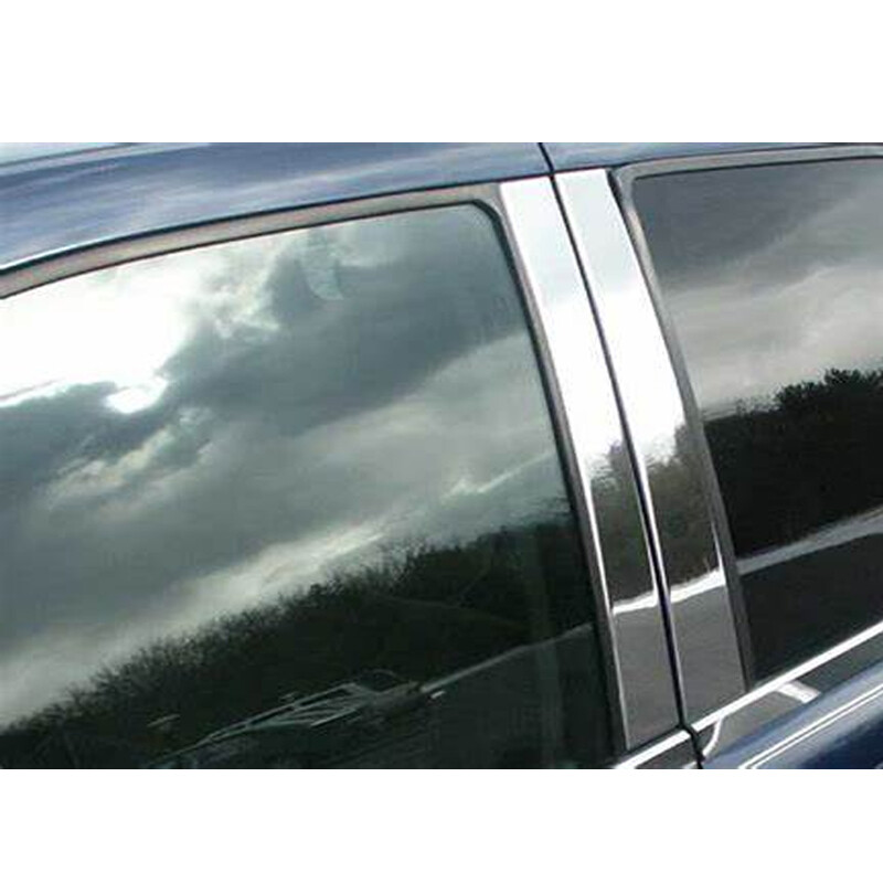 6pc Set Pillar Posts Door Window Trim Cover Silvery For Hyundai Palisade 2020-24
