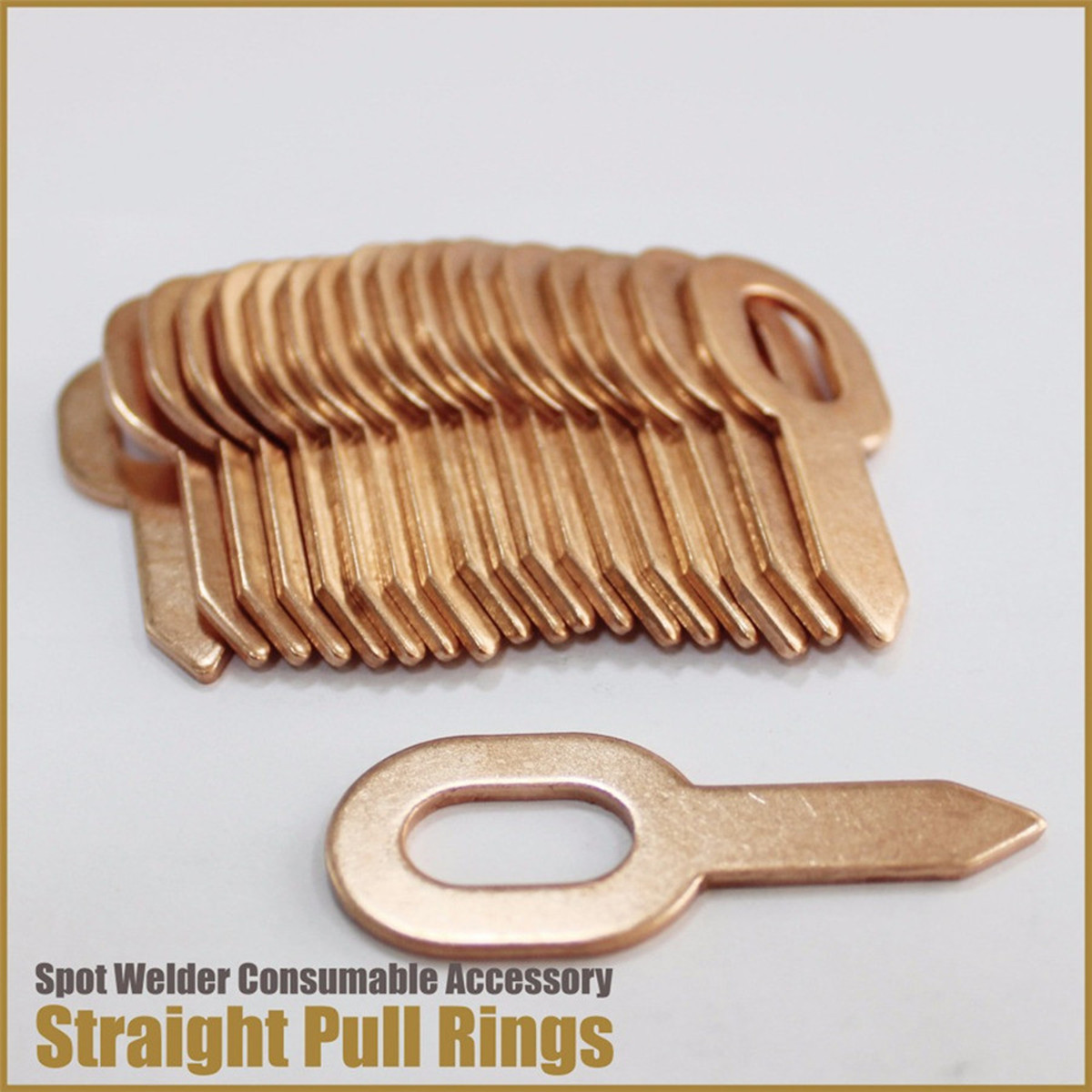 100xDent Puller Rings For Spot Welding Welder Car Body Panel Pulling Washer Tool