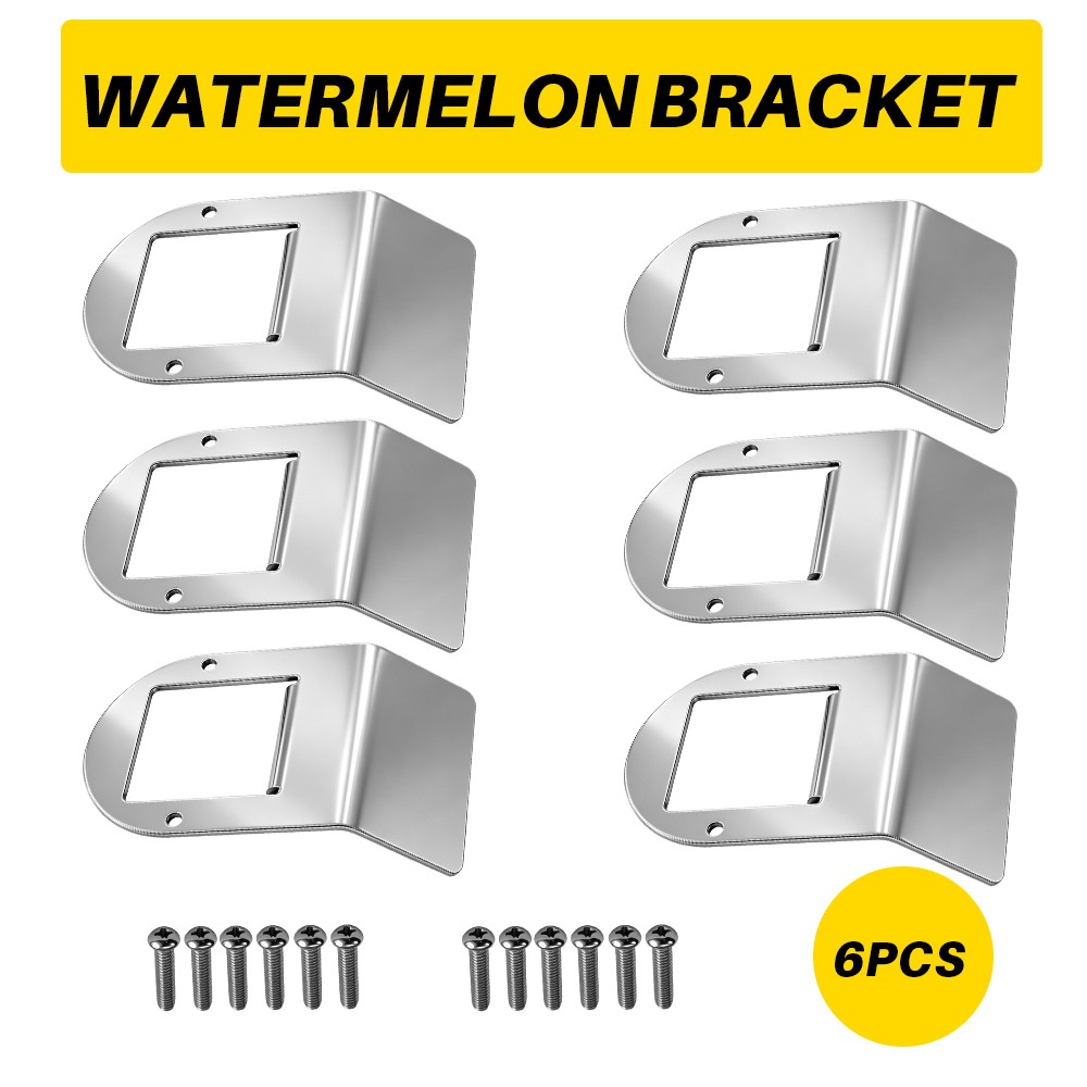 6X High Quality New Stainless Steel Watermelon Light Mounting Brackets For Truck