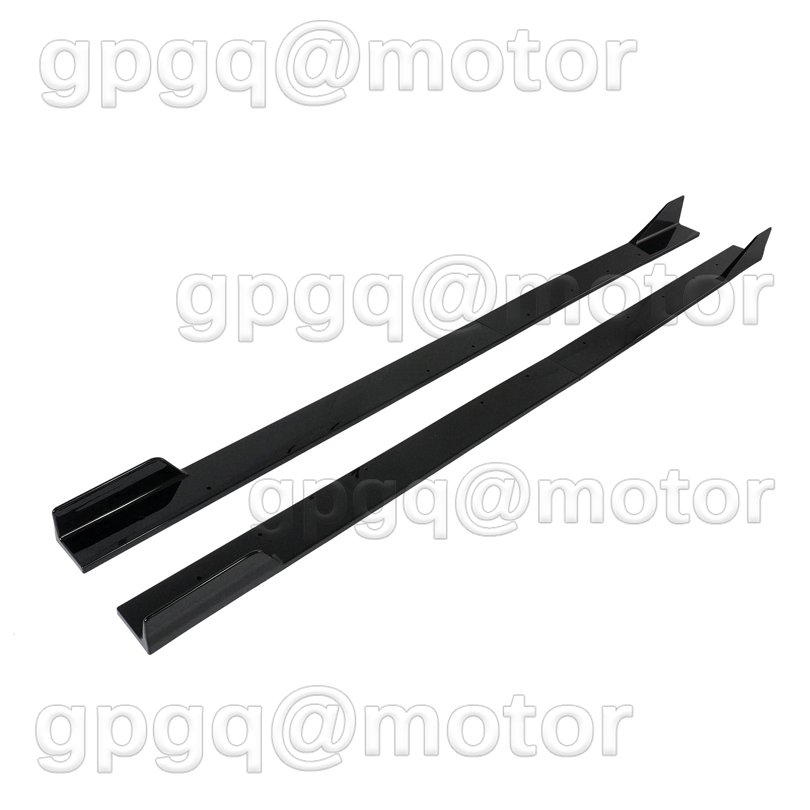 For Lexus IS300 IS350 IS500 2021-2025 AR Style Glossy Black Side Skirt Extension