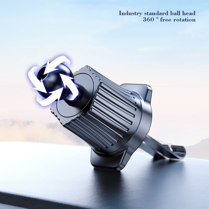 Air Vent Clip for Car Phone Mount Cellphone Holder Vent Grip Joint Ball 17mm