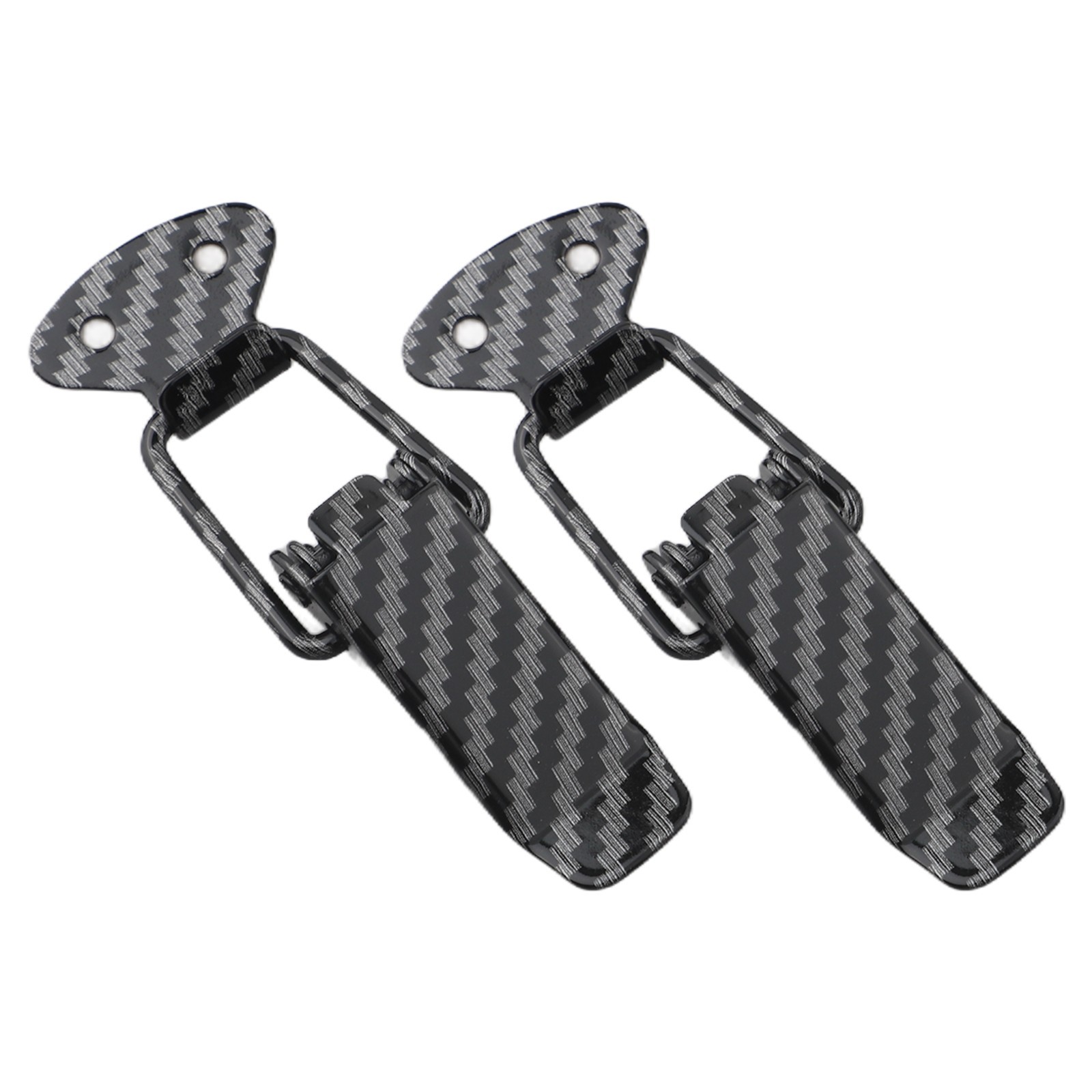 Quick Install Auto Bumper Clips Set of 2 in Lightweight Metal and Fibers
