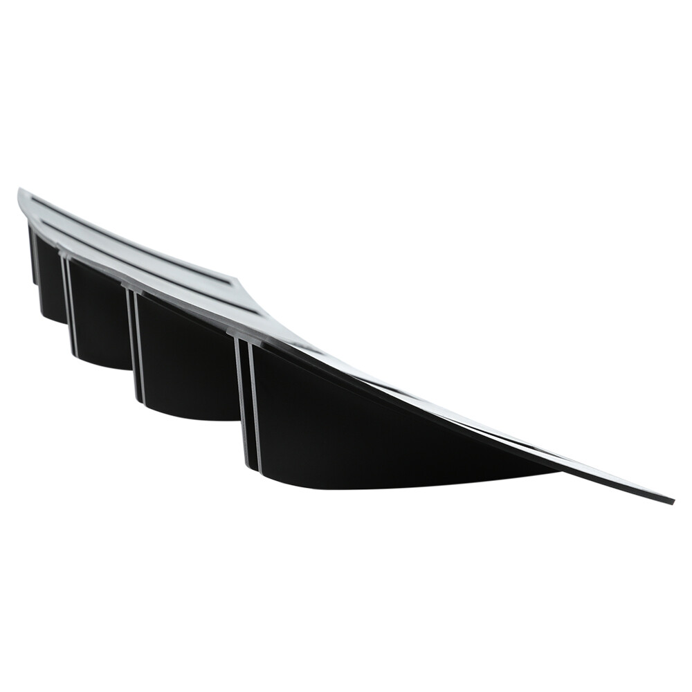 For Chevy Malibu RS Rear Lip Bumper Diffuser Shark 5-Fin Spoiler Wing Splitter