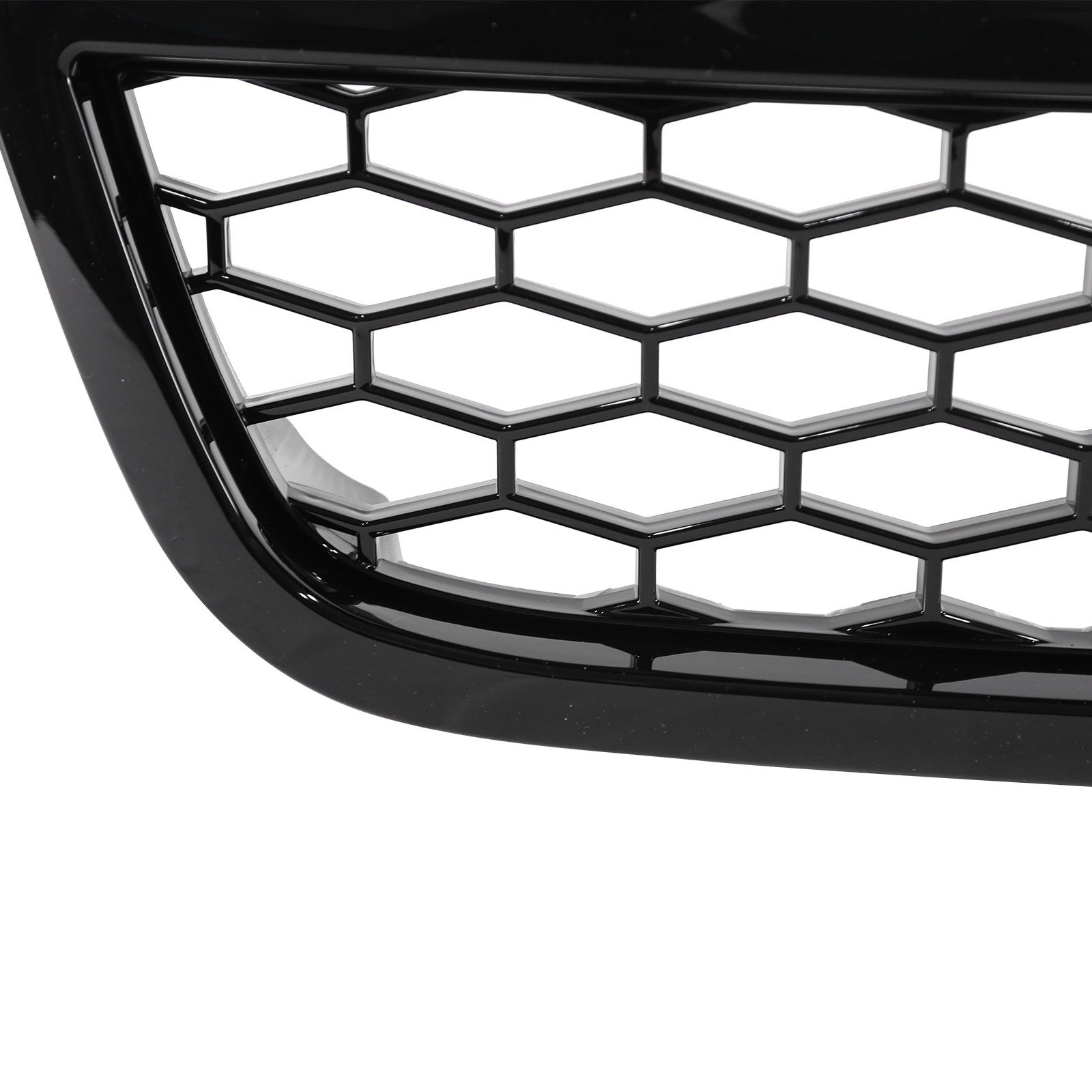 Front Grille Assembly Gloss Black For 2003-2007 Chevrolet Silverado 1500 2500