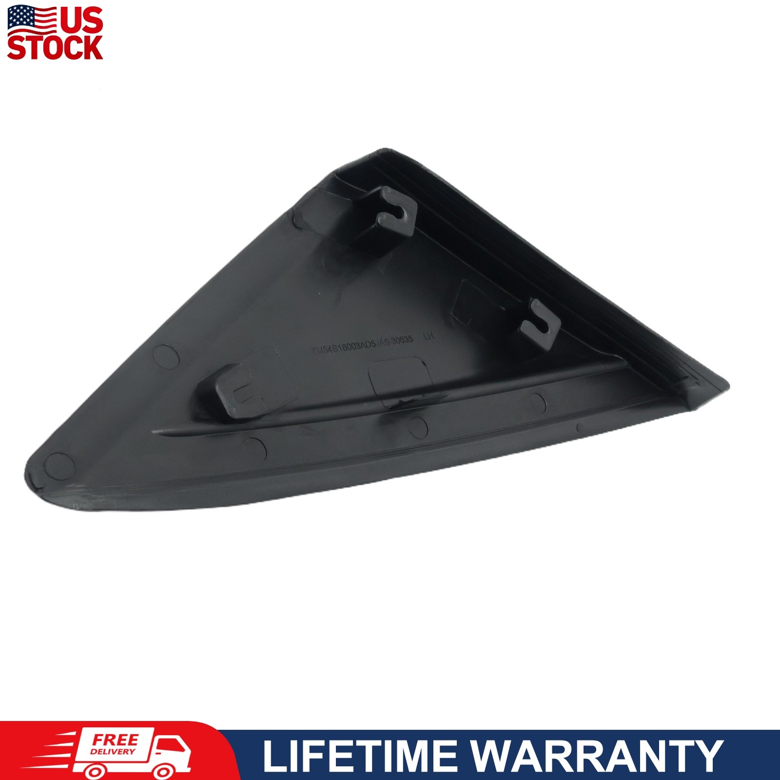 Front Left+Right Mirror Corner Triangle Fender Cover For 13-19 Ford Escape New